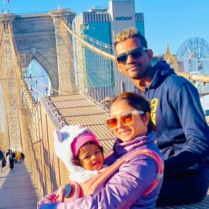 Deepal, Piyumi and Baby Kiyoshi